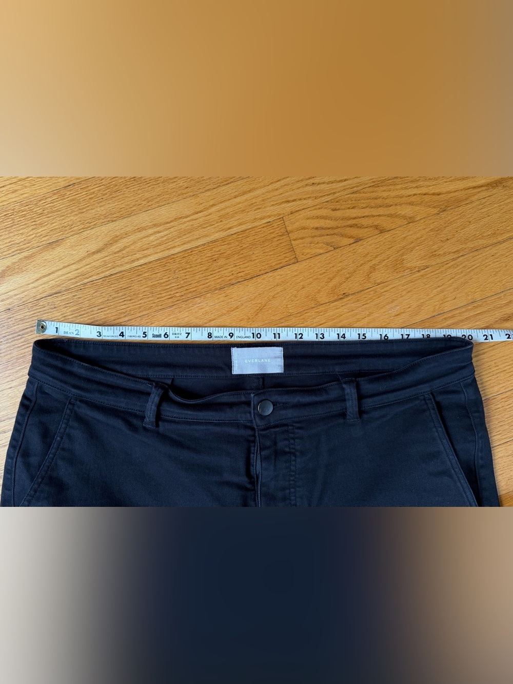 Everlane Straight Leg Crop - Black 20 - Picture 10 of 13